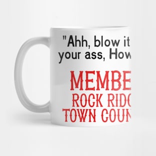 Member Rock Ridge Town Council (Front/Back Print) Mug